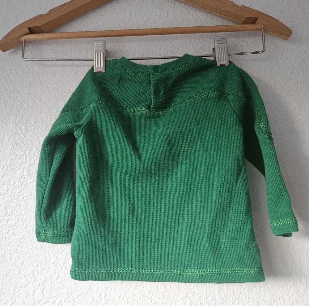 ralph lauren waffle tee, 9 months